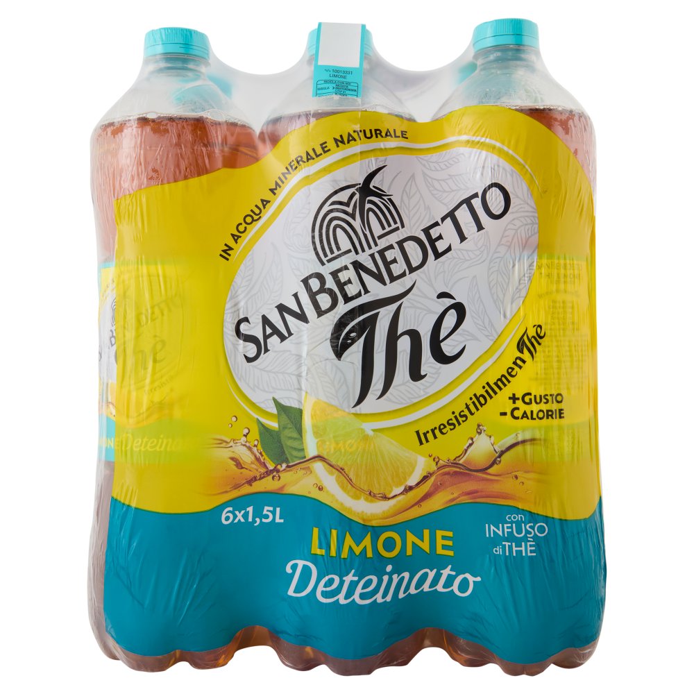 San Benedetto Thè Limone Deteinato Lt.1,5