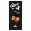 La Crema del Caffè Arabica 100% 10 Capsule Gr.50