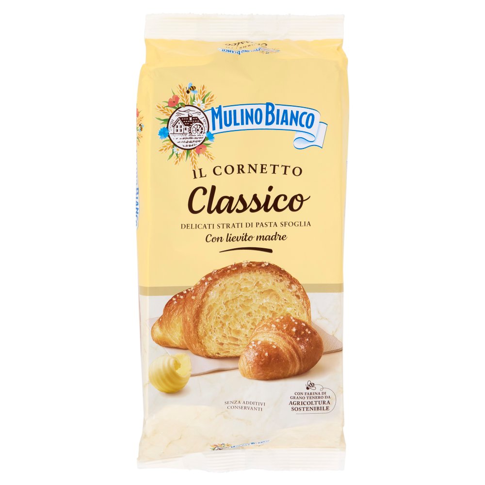 Mulino Bianco Cornetti Classici Pz.6 Gr.240