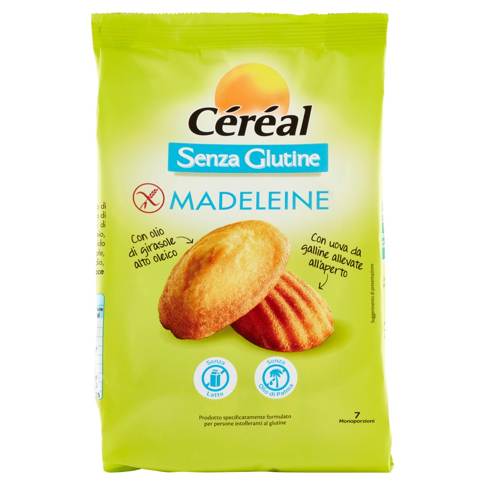 Céréal Madeleine Senza Glutine Gr.200 
