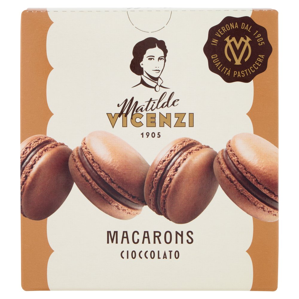 Matilde Vicenzi Macarons Cioccolato Gr.60