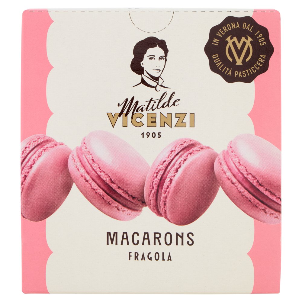 Matilde Vicenzi Macarons Fragola Gr.60