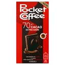Ferrero Pocket Coffee Tavoletta di Cioccolato Extra Fondente con Ripieno al Caffè Gr.90