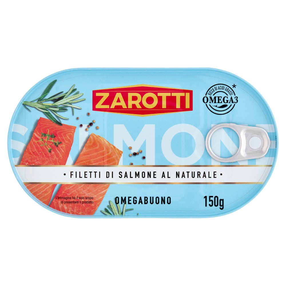 Zarotti Filetti di Salmone al Naturale Gr.150