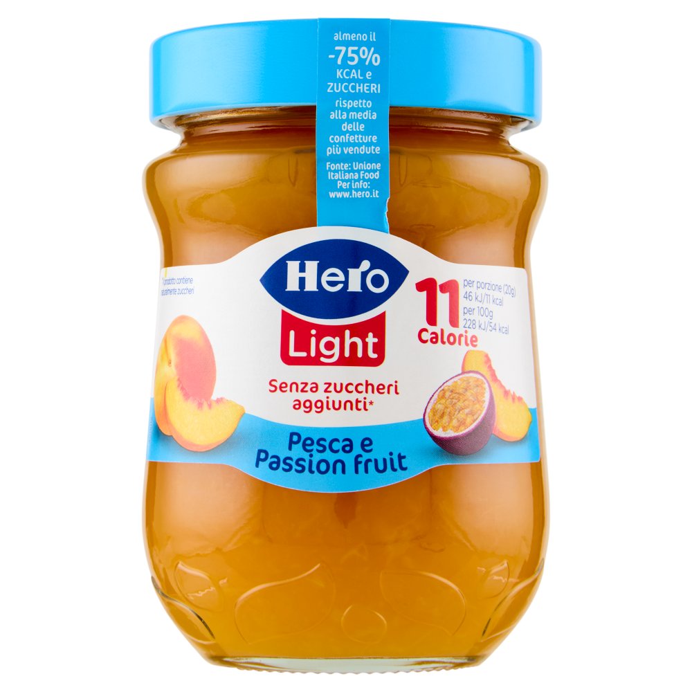 Hero Light Pesca e Passion Fruit Barattolo Gr.280 