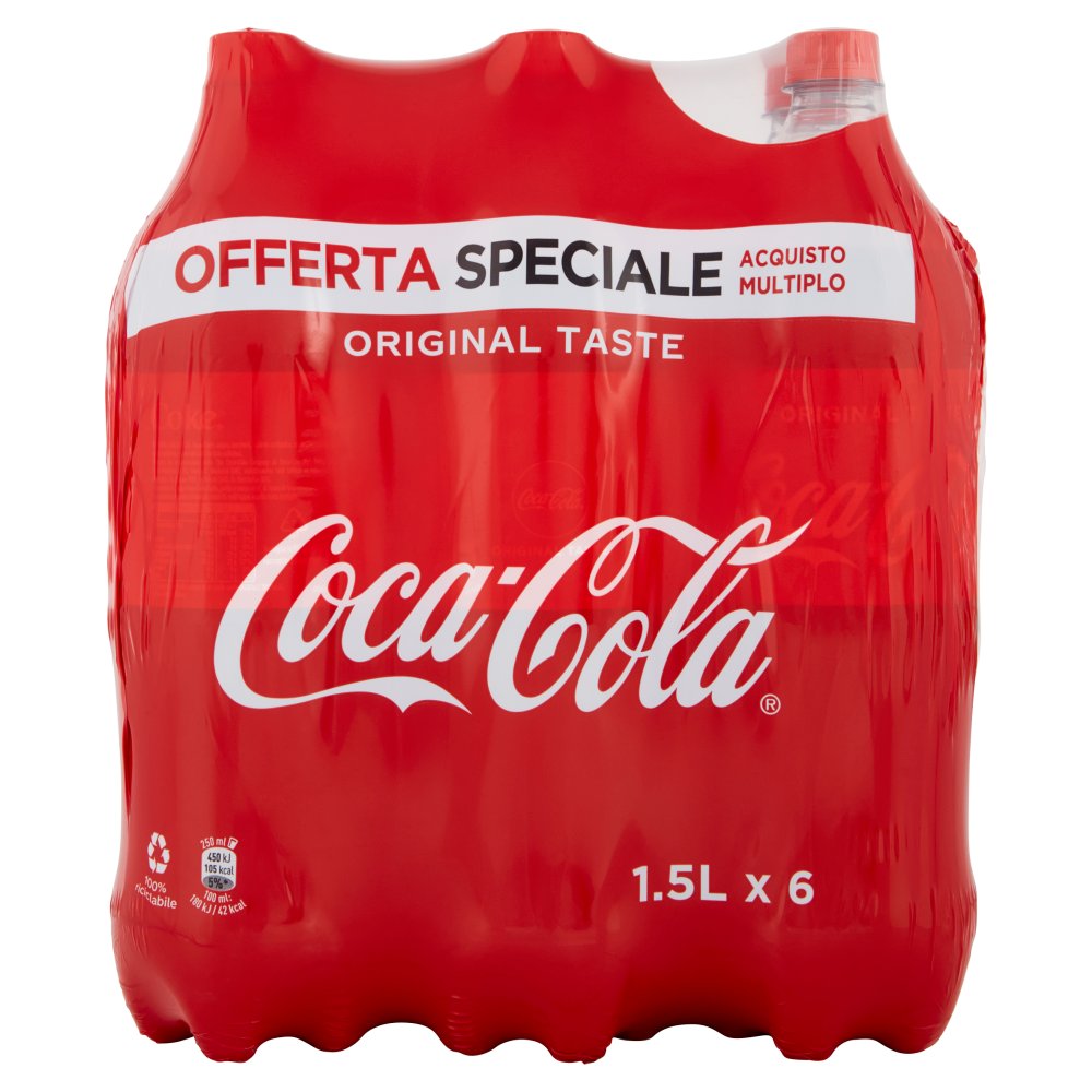 Coca Cola Bottiglia Pet Lt.1,5