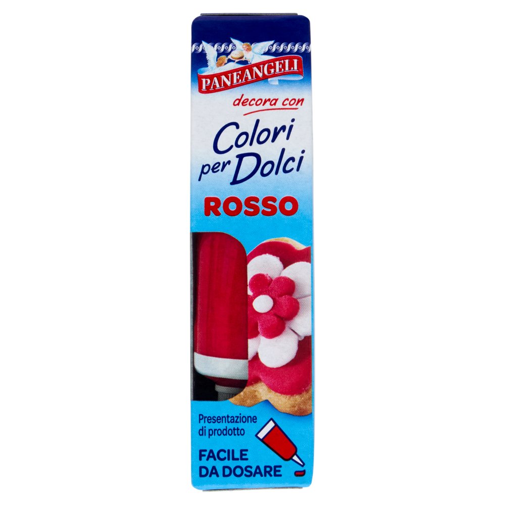PANEANGELI COLORI PER DOLCI ROSSO GR.10