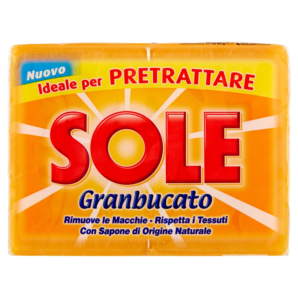 SOLE SAPONE GIALLO GR.250 2 PZ