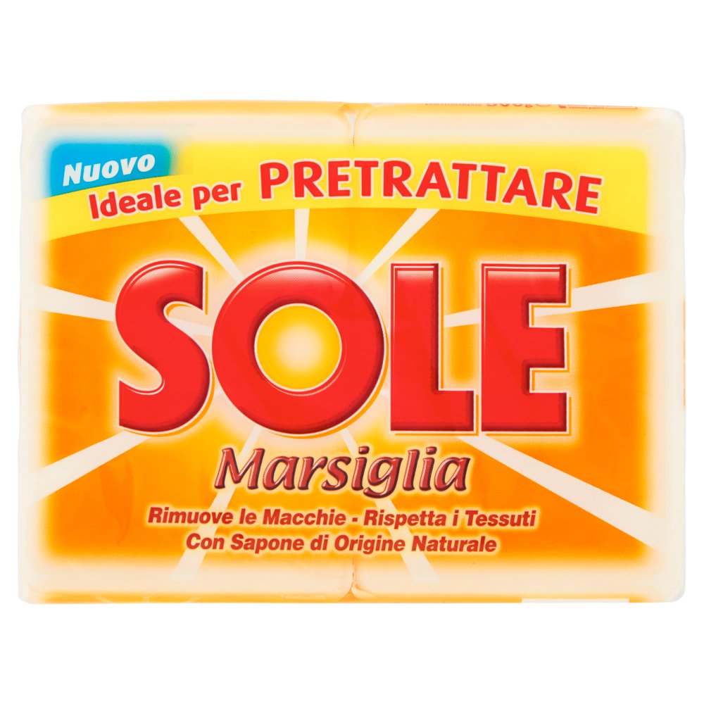 Sole Sapone Bianco Gr.250 X Pz.2