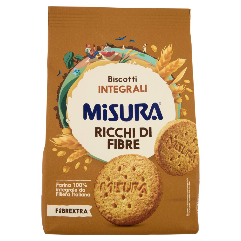 Misura Fibrextra Biscotti Integrali Gr.330