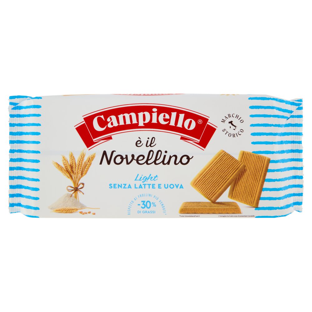 Campiello Biscotti Novellini Light senza Latte e Uova Gr.350