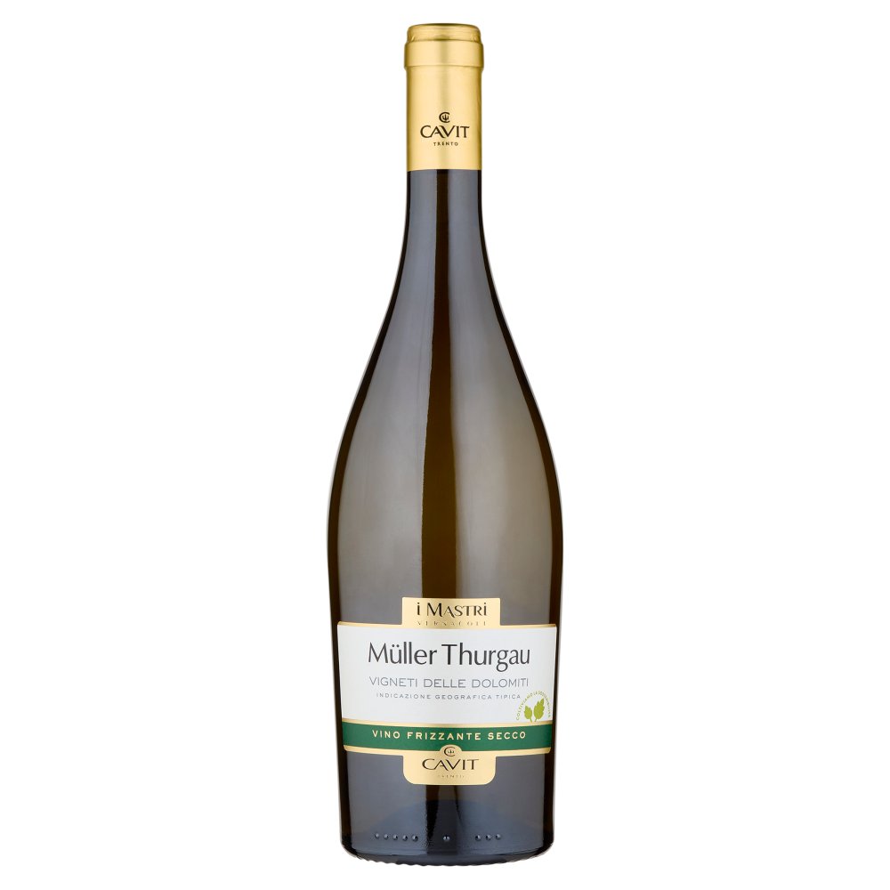 Cavit Mastri Vernacoli Müller Thurgau Trentino Doc Cl.75 Vol.12°