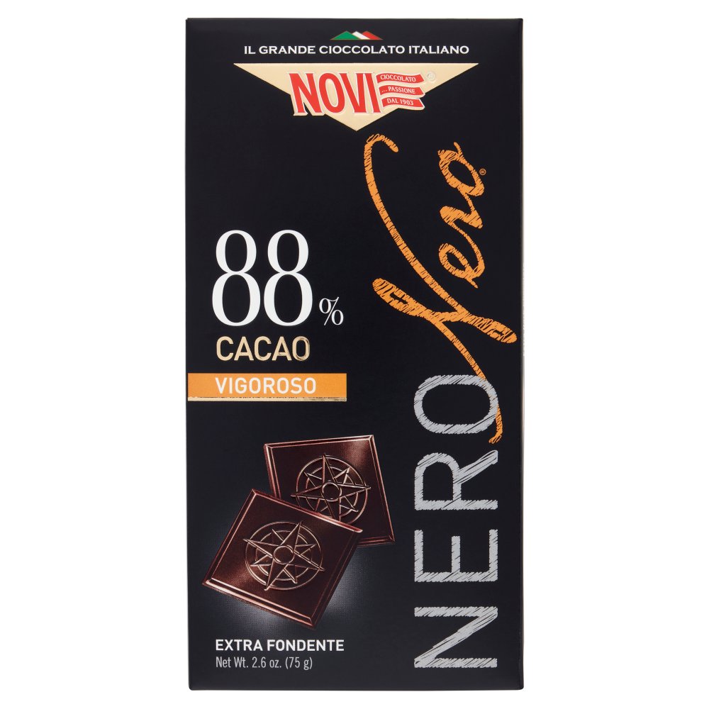 NOVI TAVOLETTA NERO NERO 88% EXTRA