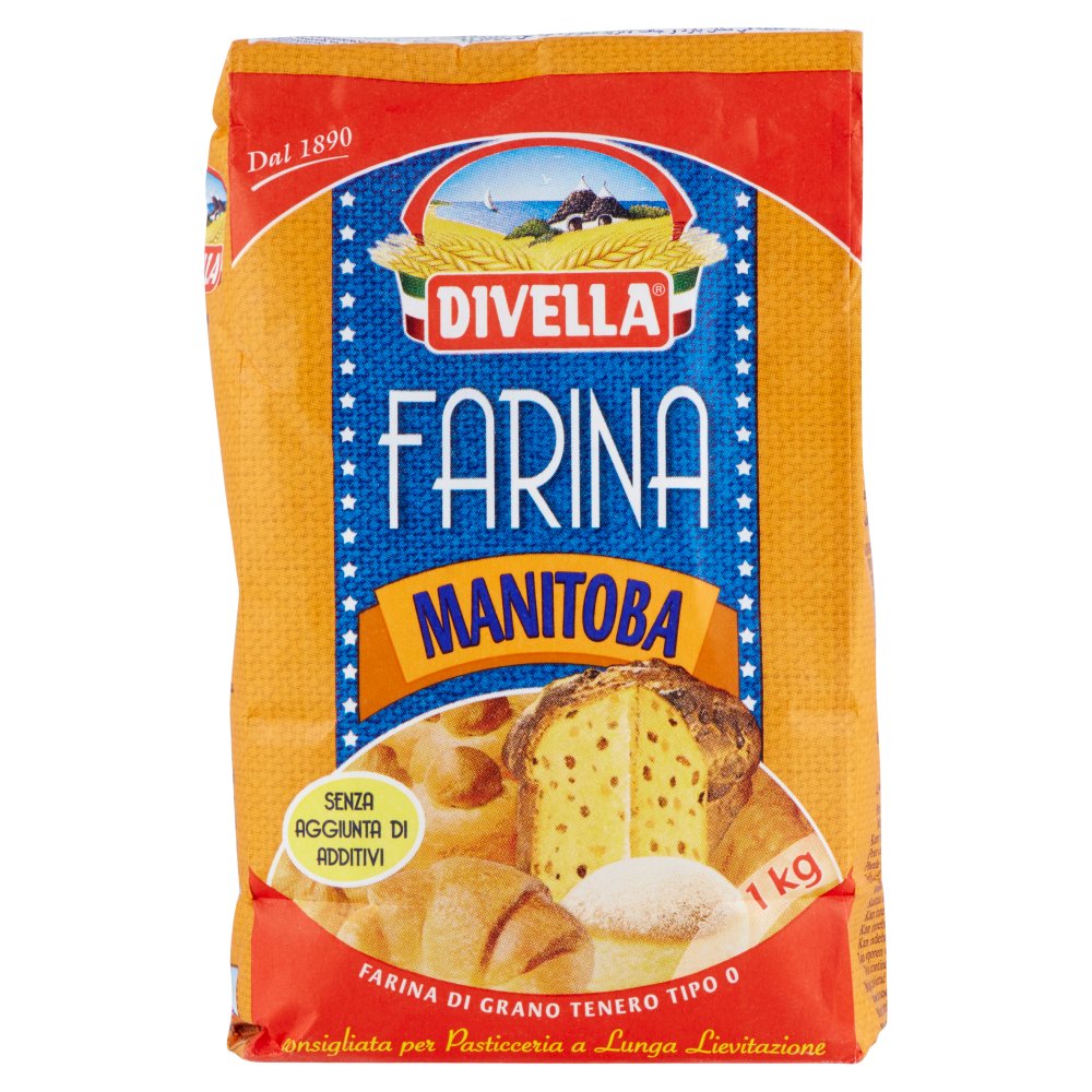DIVELLA FARINA TIPO "0" MANITOBA KG.1