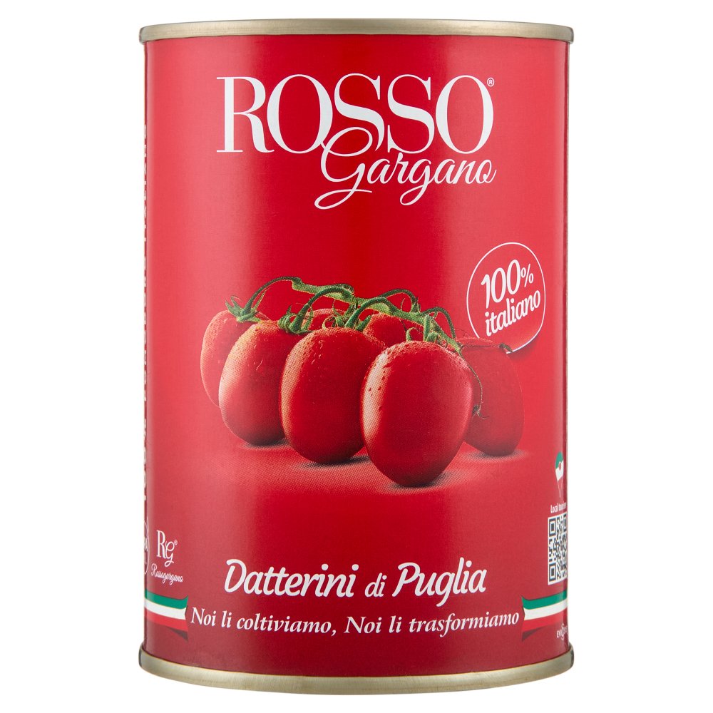 Rosso Gargano Pomodori Datterini di Puglia Gr.400