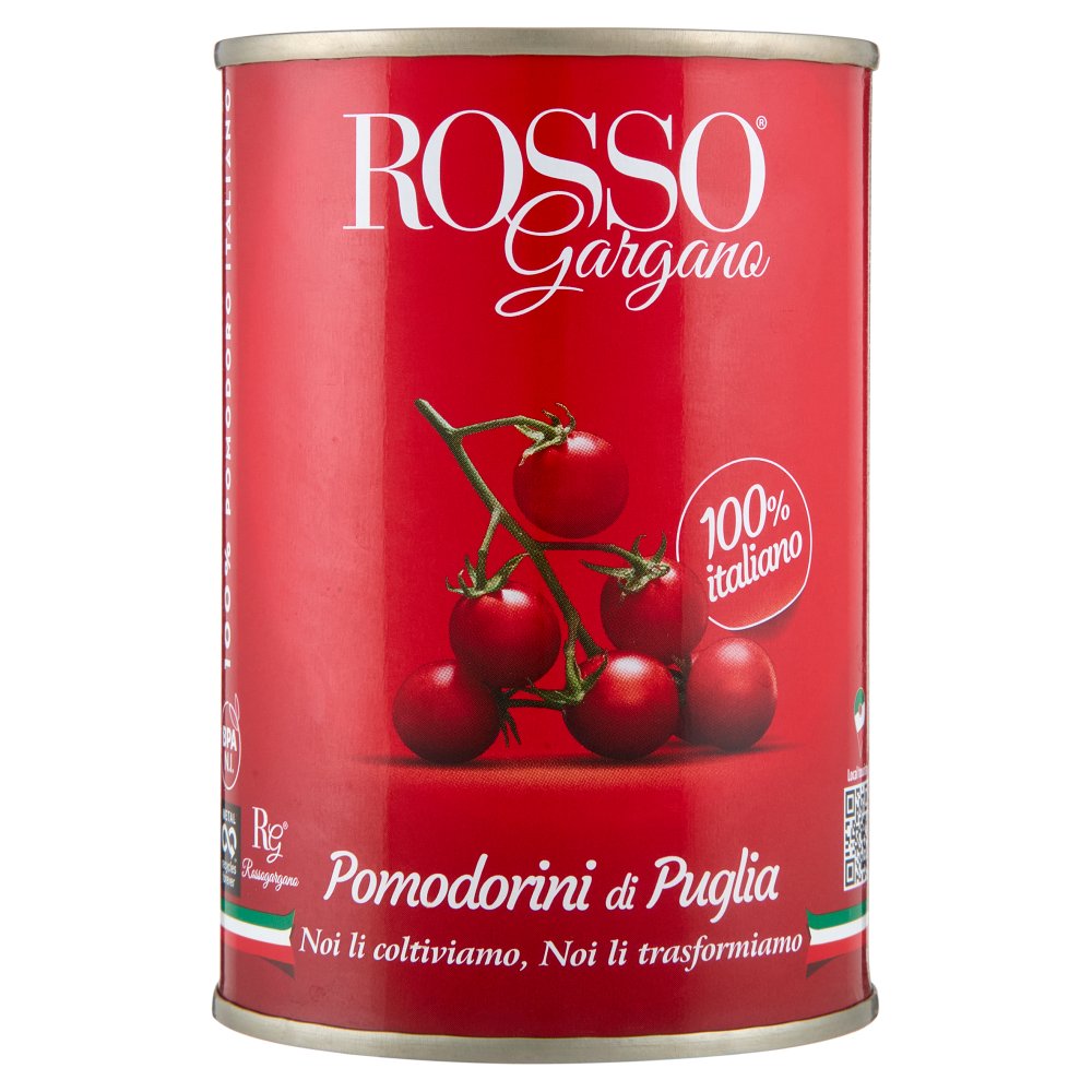 Rosso Gargano Pomodorini di Puglia Gr.400