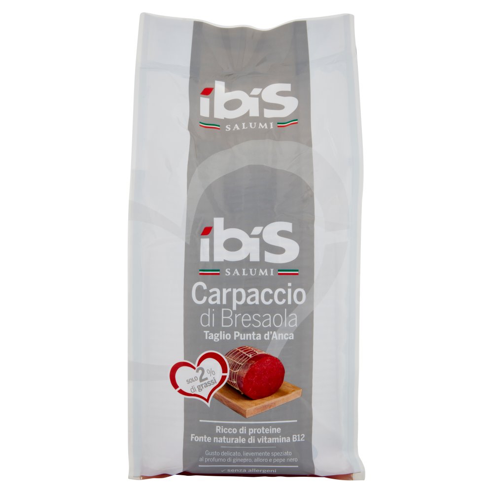 IBIS CARPACCIO BRESAOLA 1/2 KG.2,3 PZ.2