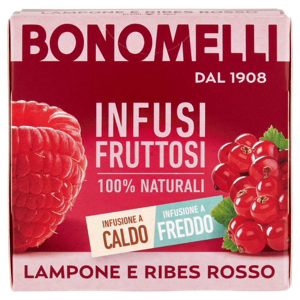 Bonomelli Infuso Ribes e Lampone 12 Filtri