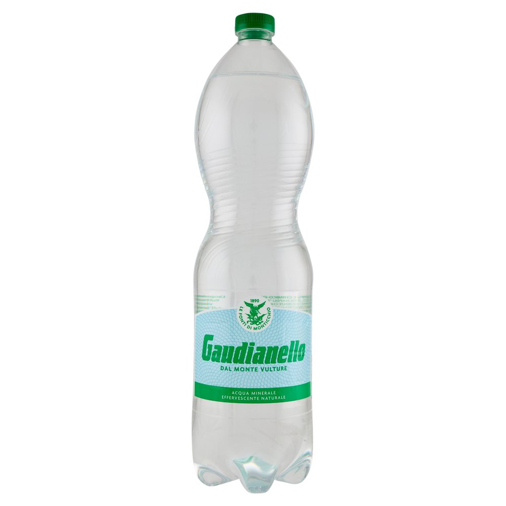 Gaudianello Acqua Minerale Effervescente Naturale dal Monte Vulture Lt.1,5