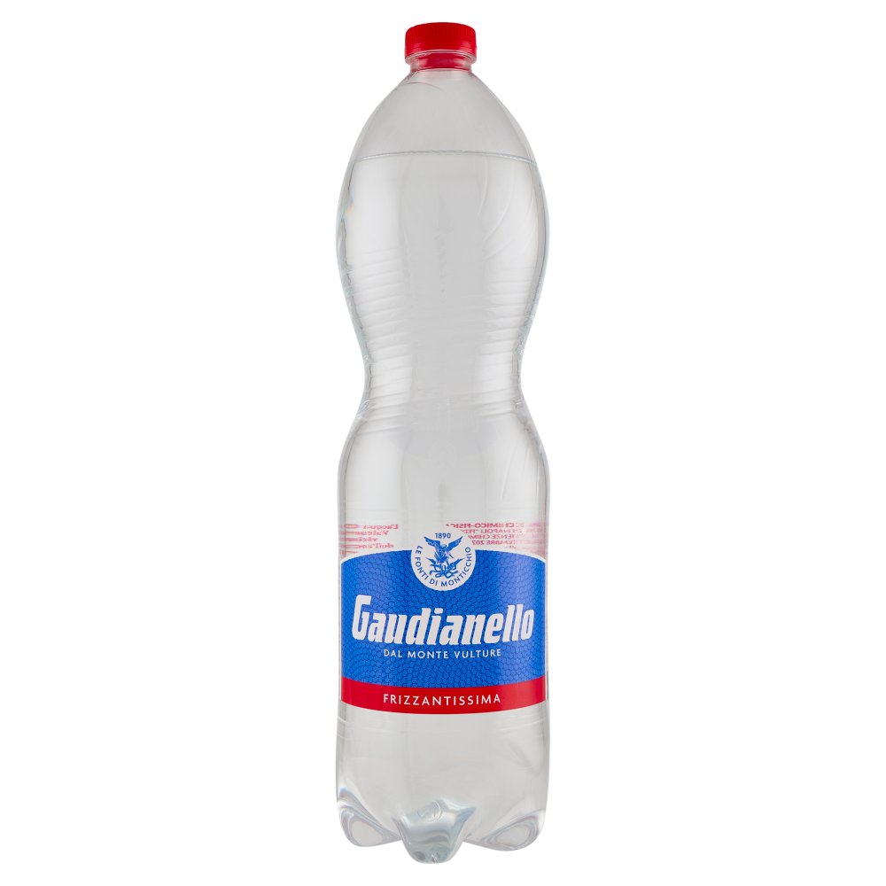 Gaudianello Acqua Frizzantissima dal Monte Vulture Lt.1.5