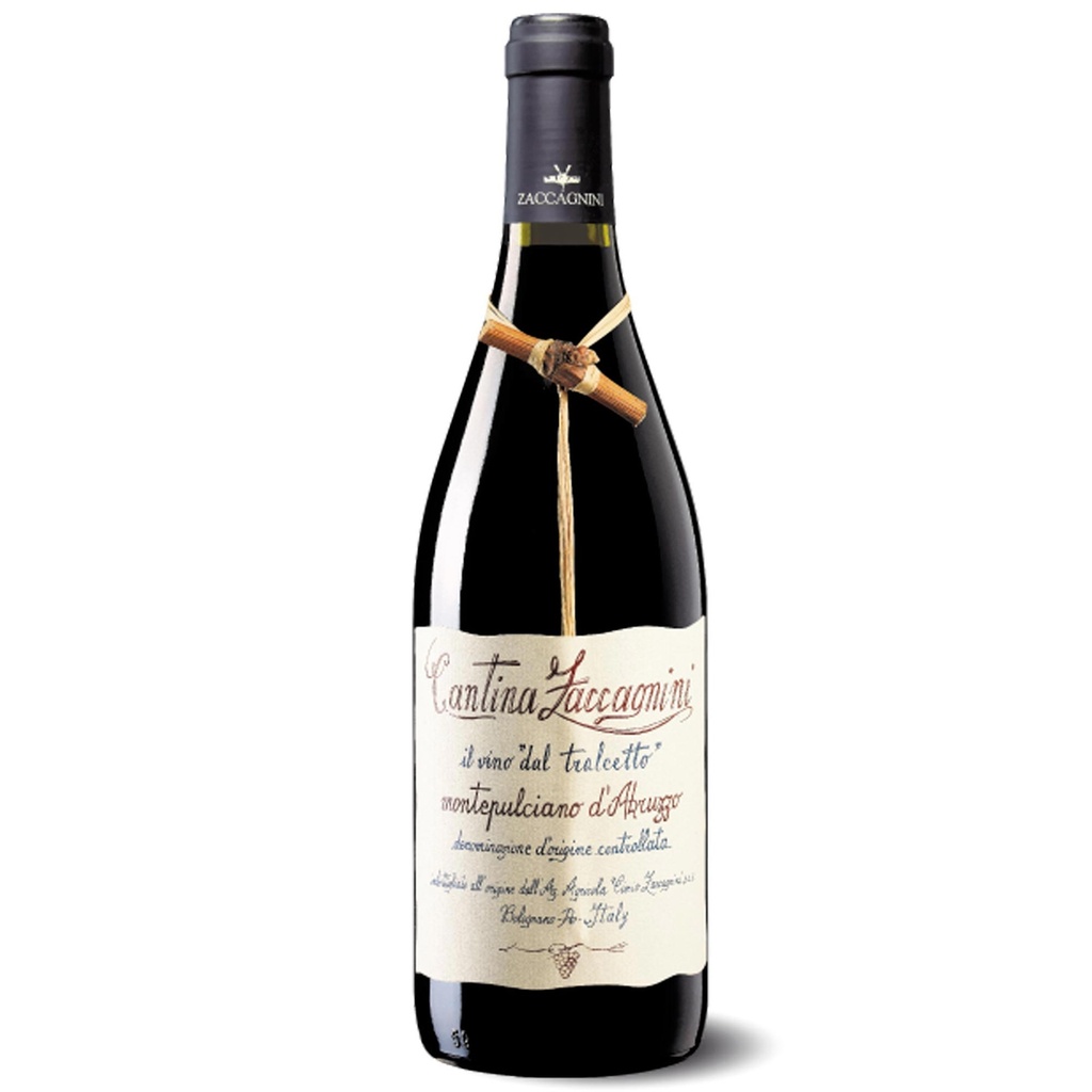 Zaccagnini Tralcetto Montepulciano D'Abruzzo Rosso Doc Cl.75 Vol.12,5°