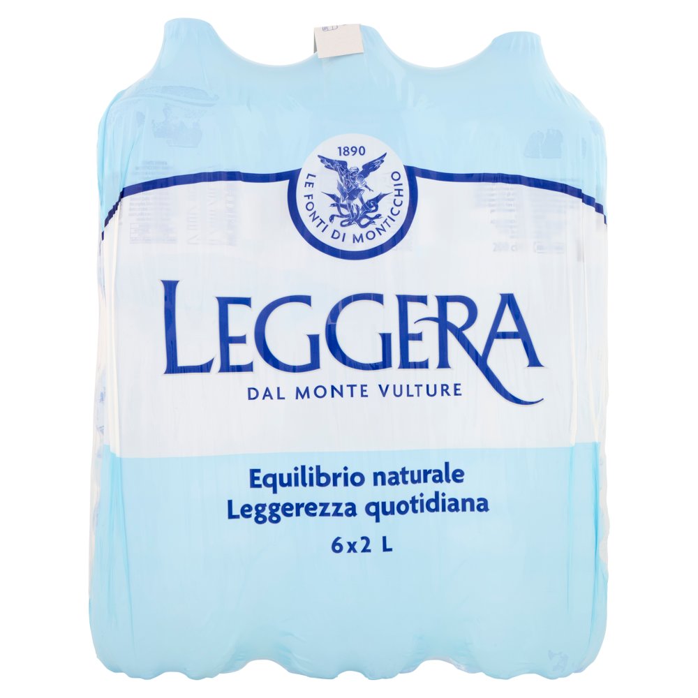 Leggera Acqua Naturale Lt.2