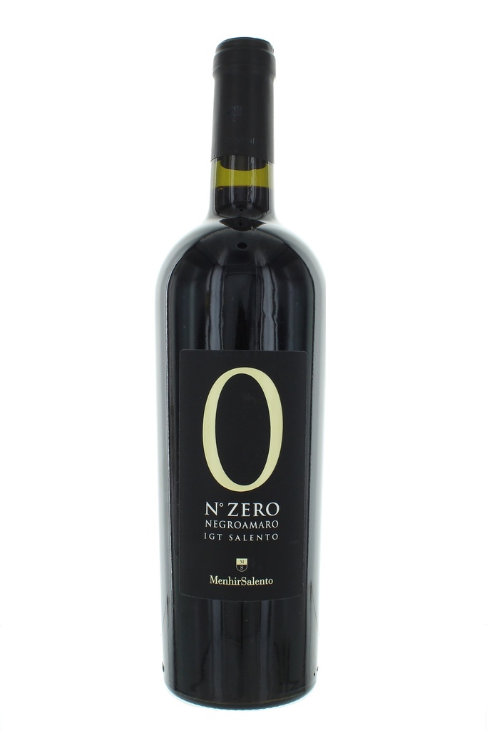 Cantina Menhir Negroamaro N° Zero Salento Igt Cl.75 Vol.14°
