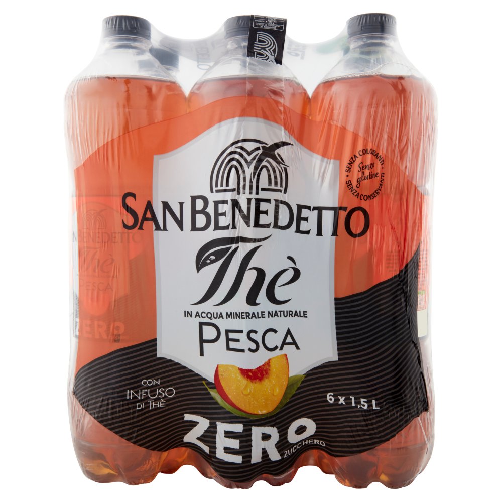 San Benedetto Thè Zero Pesca Lt.1.5