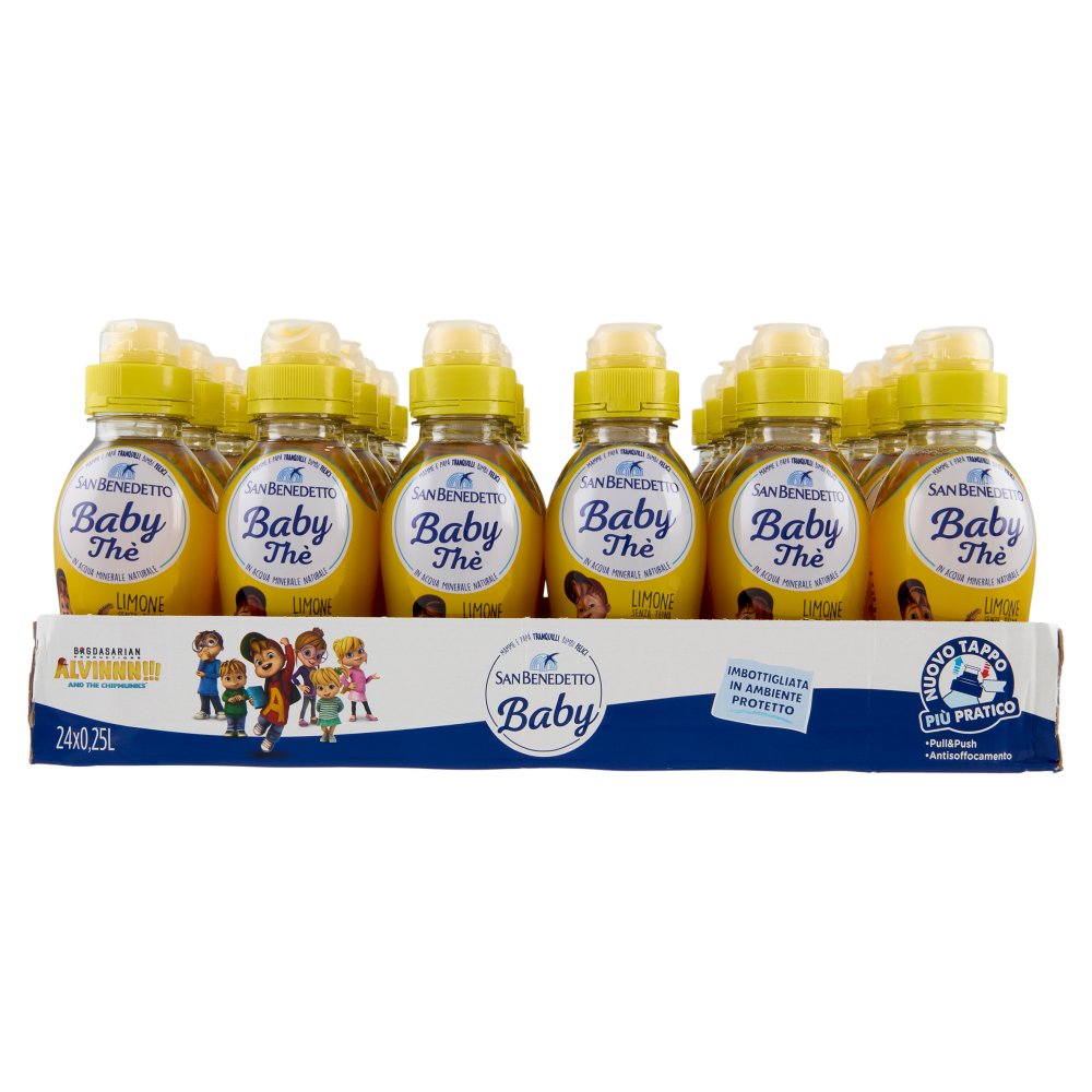 San Benedetto Baby Thè Limone Deteinato Cl.25