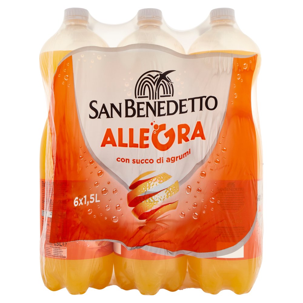 San Benedetto Allegra con Succo di Agrumi Lt.1,5