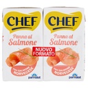 Parmalat Chef Panna Salmone Ml.125X2