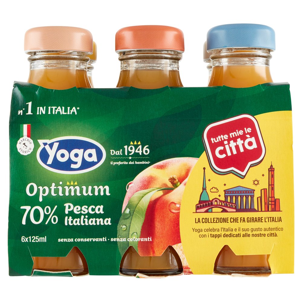 Yoga Optimum Pesca 70% Pesca Italiana Ml.125 X 6