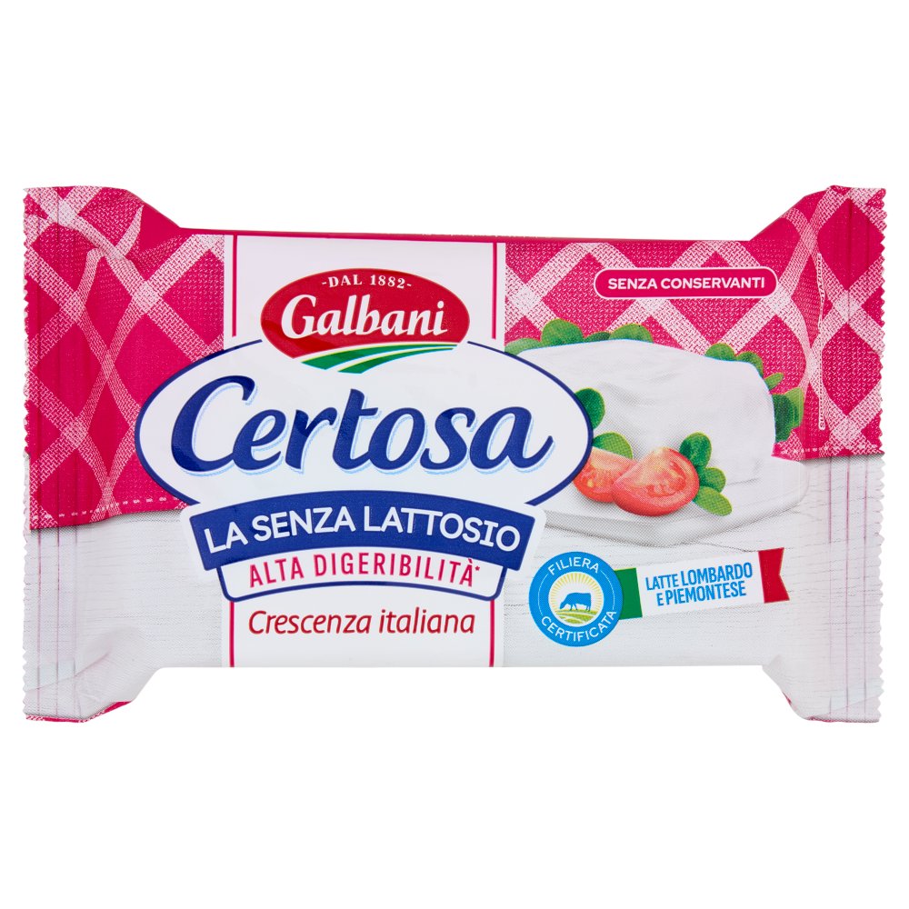 Galbani Certosa senza Lattosio Gr.165