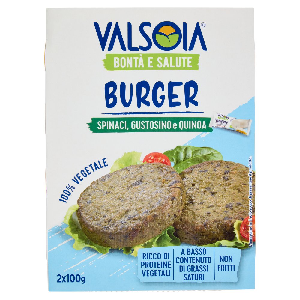 Valsoia Burger Spinaci Gr.100X2