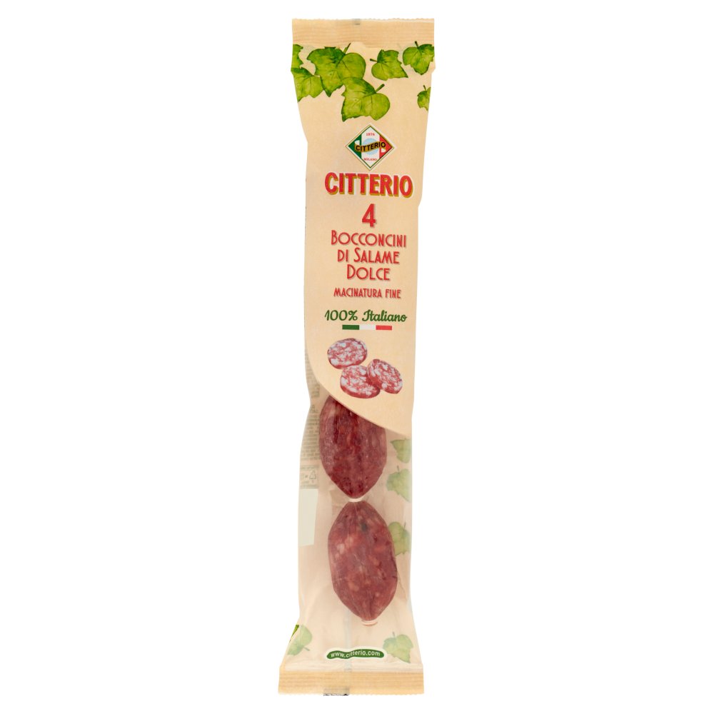 Citterio Bocconcini di Salame Dolce Pz.4 Gr.150