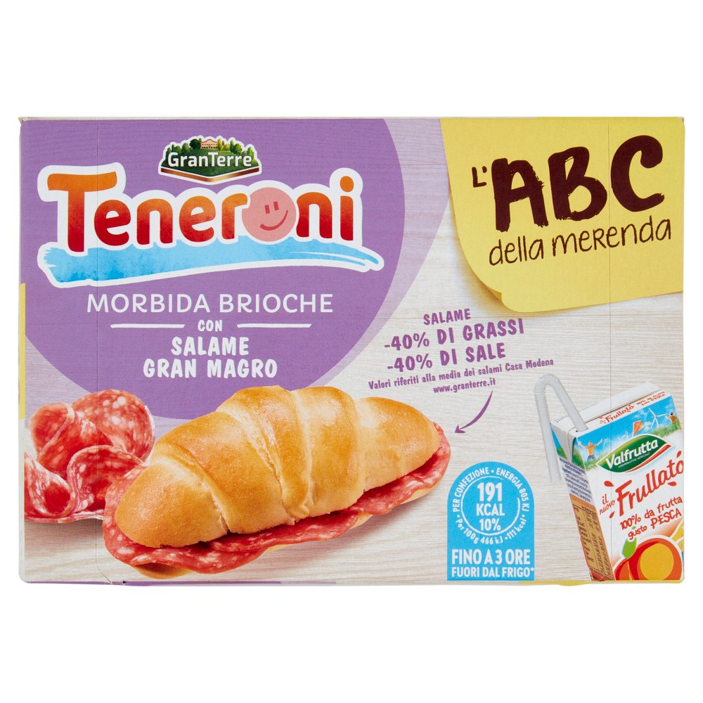 Casa Modena Teneroni Brioche Salame e Frullato Gr.170
