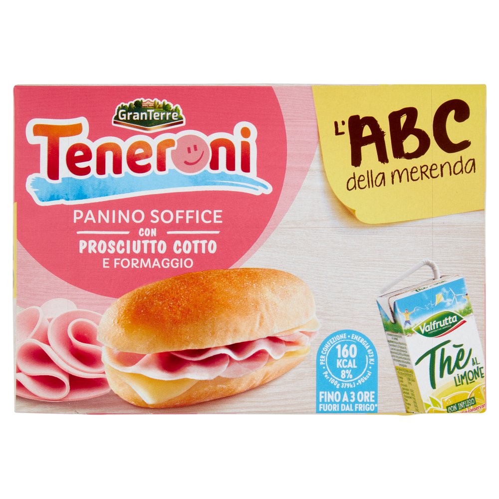 Casa Modena Merenda Panino con Prosciutto Cotto The'Gr.180