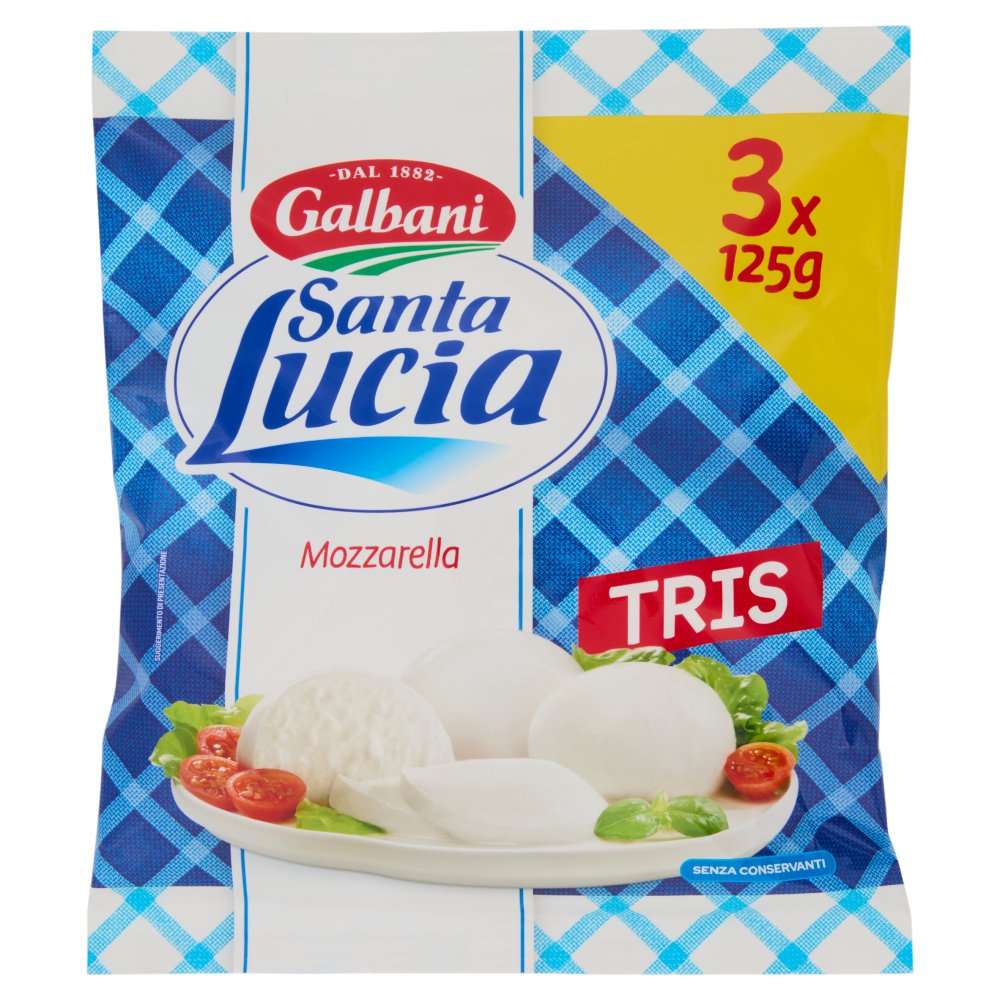 SANTA LUCIA MOZZARELLA GR.100X3