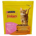 Purina Friskies per Gatto Junior Crocchette con Pollo Verdure e Latte Gr.375