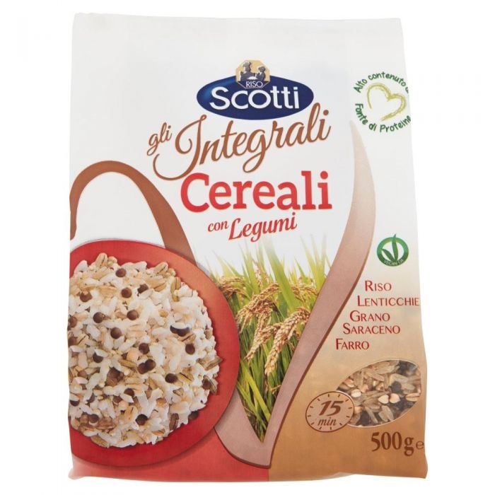 Riso Scotti 5 Cereali con Legumi Gr.500