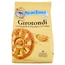 Mulino Bianco Girotondi Biscotti con Granelli di Zucchero di Canna Gr.350