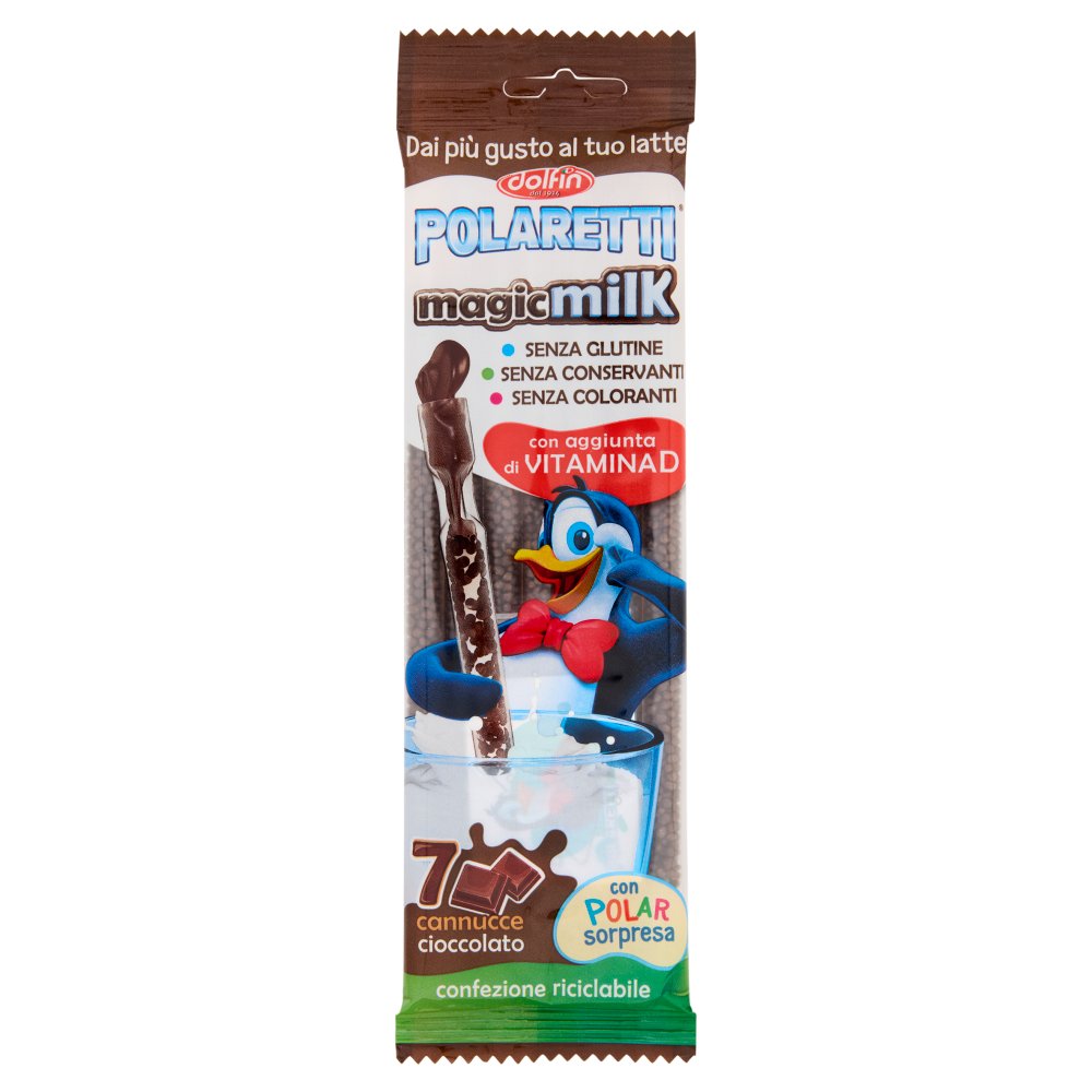 Dolfin Cannucce Magic Milk al Cioccolato Gr.45