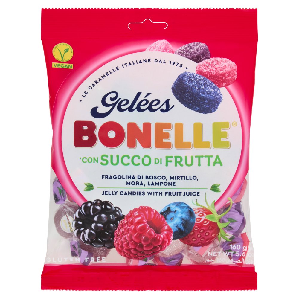 Bonelle Gelées ai Gusti Frutti di Bosco Gr.160