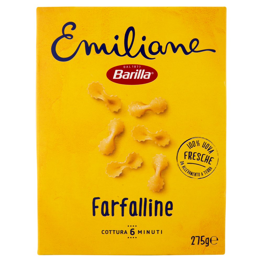 BARILLA PASTINA UOVO FARFALLINE N.114