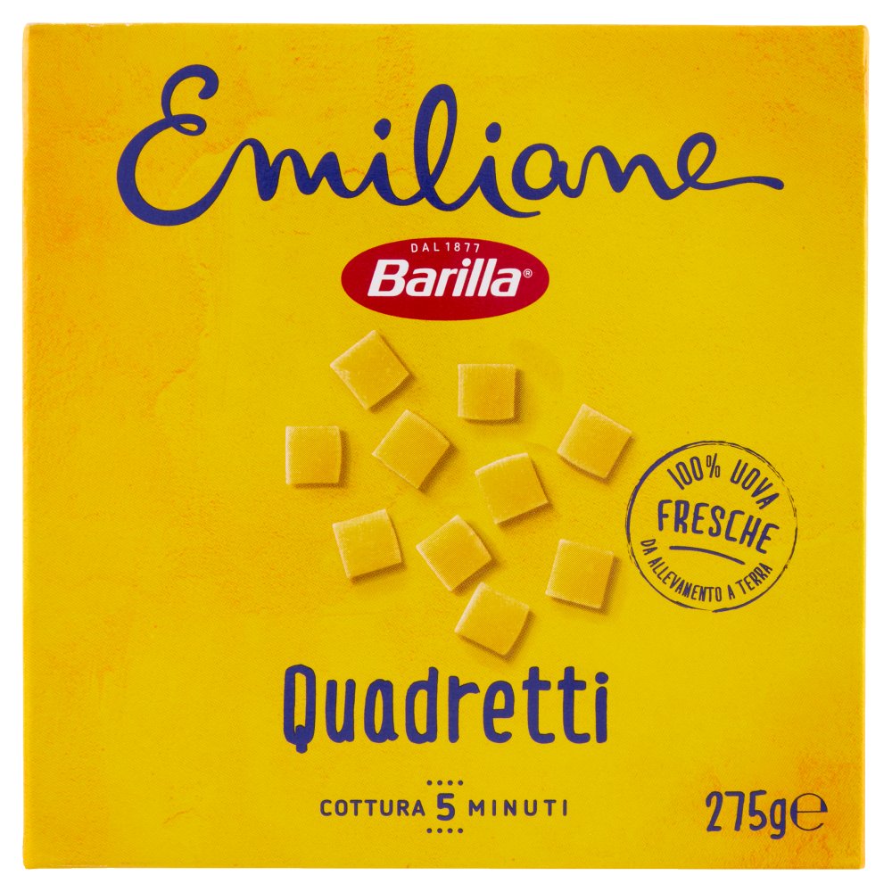 BARILLA PASTINA UOVO QUADRETTI  N.115