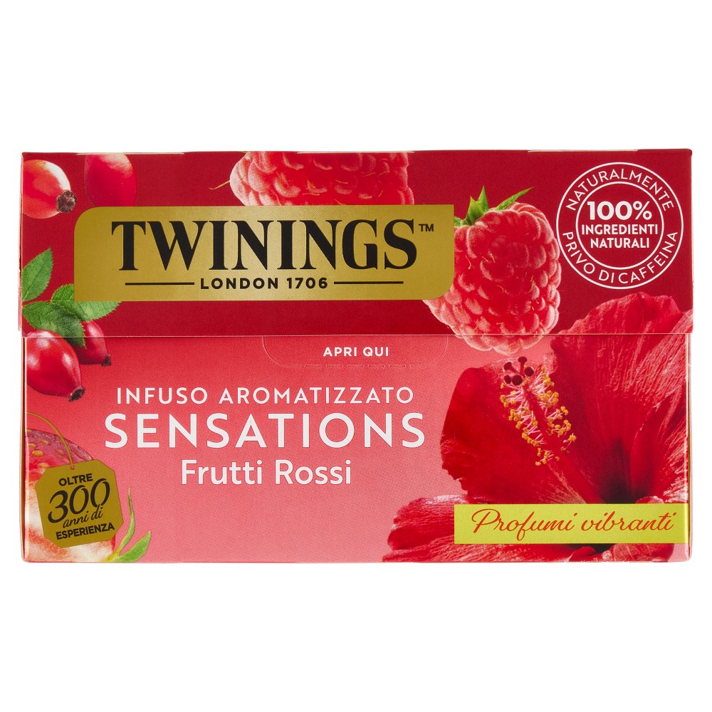 Twinings Infuso Frutti Rossi 20 Filtri