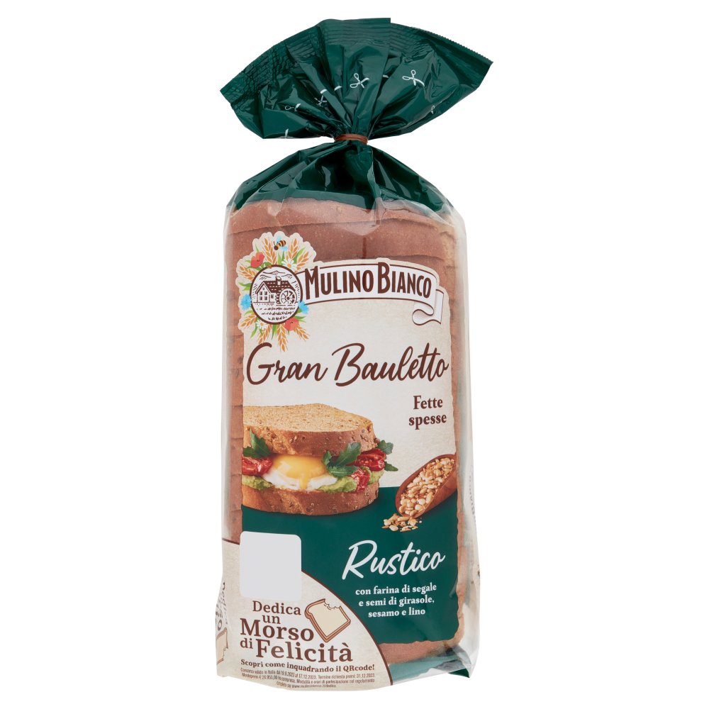Mulino Bianco Gran Bauletto Rustico Gr.500