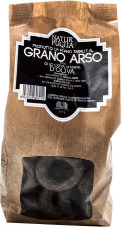 Naturpuglia Taralli Grano Arso Gr.200