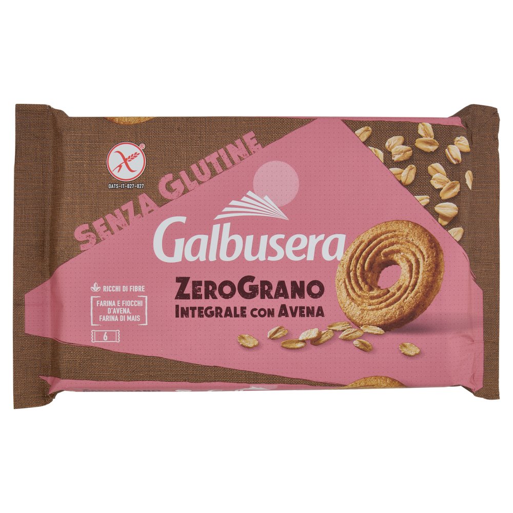 Galbusera Frollini Zerograno Integrali Gr.220