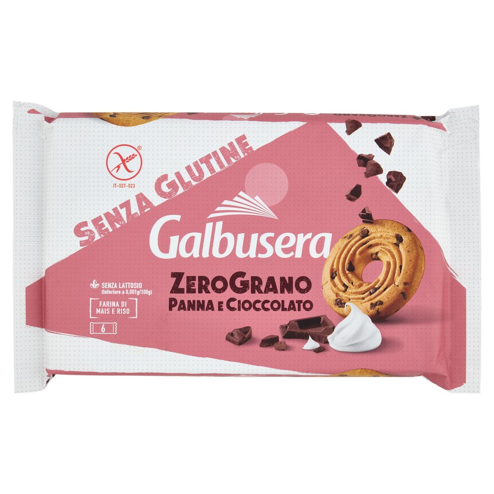 Galbusera Frollini Zerograno Panna Cacao Gr.300